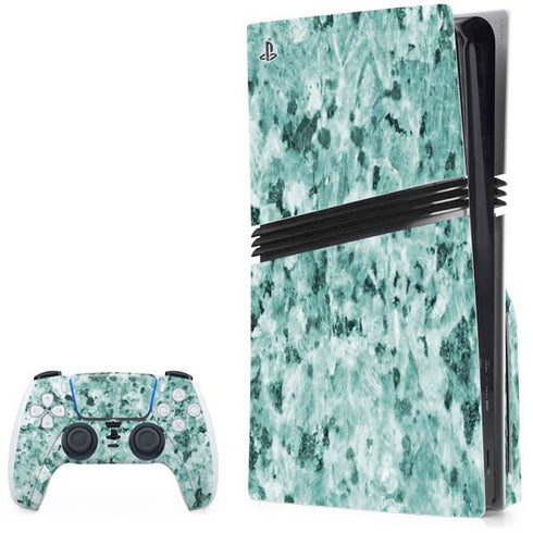 Graphite Turquoise PlayStation PS5 Skins