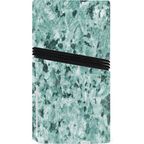 Graphite Turquoise PS5 Pro Disk Bundle Skin