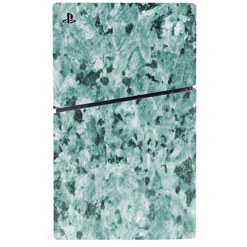 Graphite Turquoise PS5 Slim Digital Edition Console Skin
