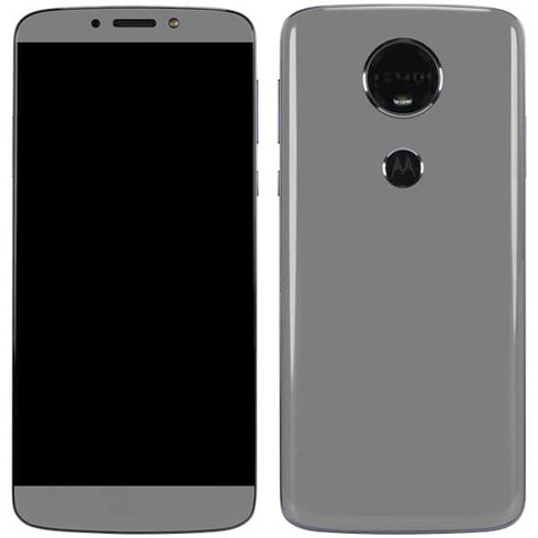 Gray Moto E5 Plus Skin