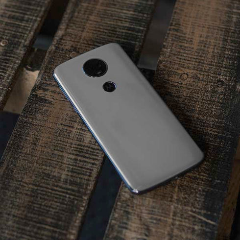 Gray Moto E5 Plus Skin