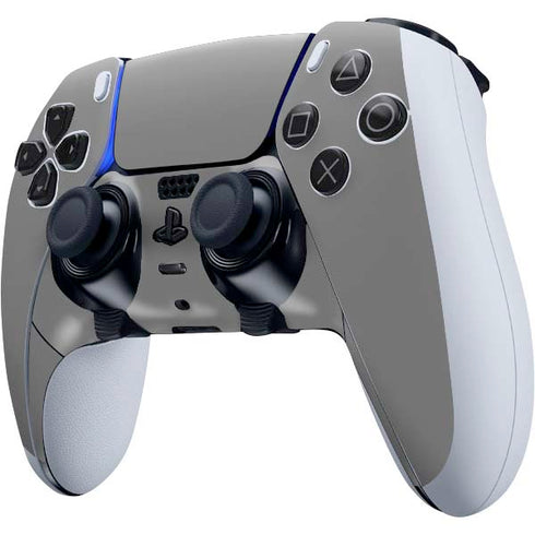 Gray Solid PS5 DualSense Edge Pro Controller Skin