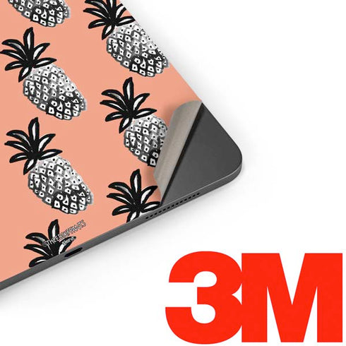 Bouffants and Broken Hearts Gray Scale Pineapple Apple iPad Pro Skin