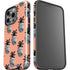 Bouffants and Broken Hearts Gray Scale Pineapple iPhone 15 Pro Impact Case