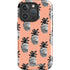 Bouffants and Broken Hearts Gray Scale Pineapple iPhone 16 Pro Impact Case