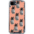 Bouffants and Broken Hearts Gray Scale Pineapple iPhone 16e Clear Case