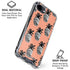 Bouffants and Broken Hearts Gray Scale Pineapple iPhone 16e Clear Case
