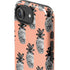 Bouffants and Broken Hearts Gray Scale Pineapple iPhone 16e Impact Case