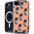 Bouffants and Broken Hearts Gray Scale Pineapple iPhone 16e MagSafe Case