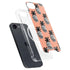 Bouffants and Broken Hearts Gray Scale Pineapple iPhone 16e MagSafe Case