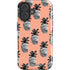 Bouffants and Broken Hearts Gray Scale Pineapple iPhone 17 Impact Case
