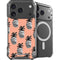 Bouffants and Broken Hearts Gray Scale Pineapple iPhone 17 Pro MagSafe Case