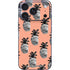 Bouffants and Broken Hearts Gray Scale Pineapple iPhone 17 Pro Max Skin