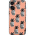 Bouffants and Broken Hearts Gray Scale Pineapple iPhone 17 Skin