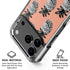 Bouffants and Broken Hearts Gray Scale Pineapple iPhone 18 Pro Clear Case
