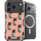 Bouffants and Broken Hearts Gray Scale Pineapple iPhone 18 Pro MagSafe Case