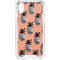 Bouffants and Broken Hearts Gray Scale Pineapple iPhone XS Clear Case