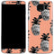 Bouffants and Broken Hearts Gray Scale Pineapple Moto E5 Plus Skin