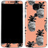 Bouffants and Broken Hearts Gray Scale Pineapple Moto E5 Plus Skin