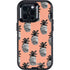 Bouffants and Broken Hearts Gray Scale Pineapple Otterbox Defender iPhone Skin