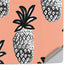 Bouffants and Broken Hearts Gray Scale Pineapple PS5 Pro Console Skin