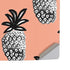 Bouffants and Broken Hearts Gray Scale Pineapple PS5 Pro Disk Console Skin
