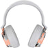 Bouffants and Broken Hearts Gray Scale Pineapple Surface Headphones Skin