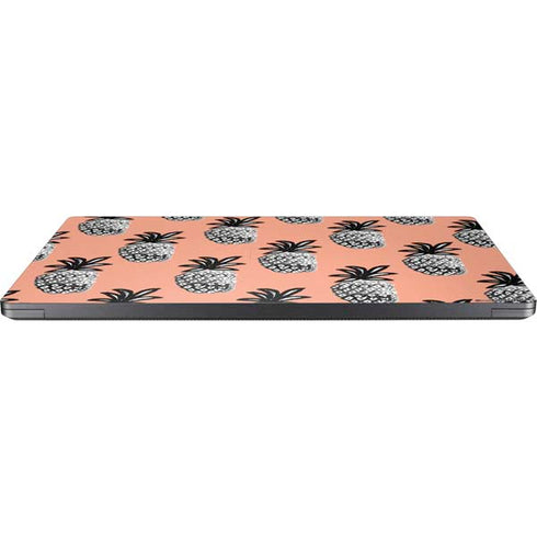 Bouffants and Broken Hearts Gray Scale Pineapple Surface Laptop 7 13.8in Skin
