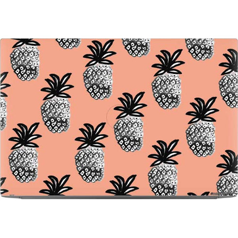 Bouffants and Broken Hearts Gray Scale Pineapple Dell XPS Skin
