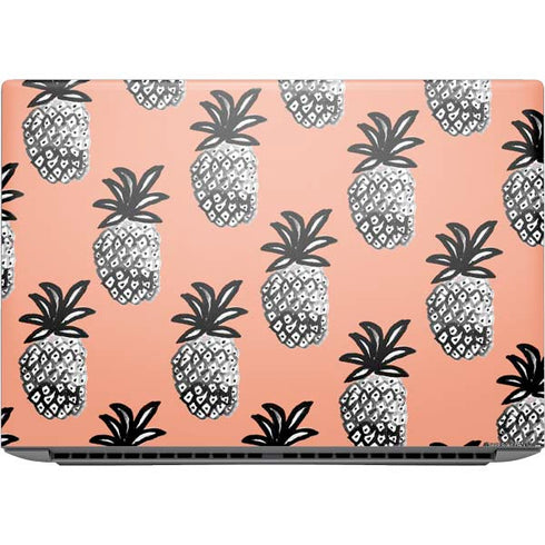 Bouffants and Broken Hearts Gray Scale Pineapple HP ZBook Fury 16 G10 Skin