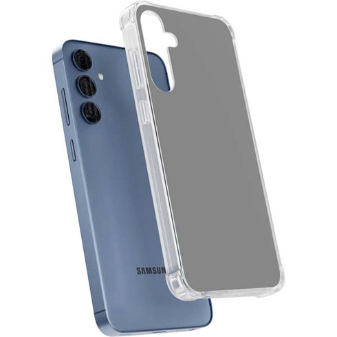 Gray Galaxy A55 5G Clear Case