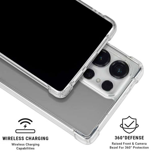 Gray Galaxy S25 Ultra Clear Case