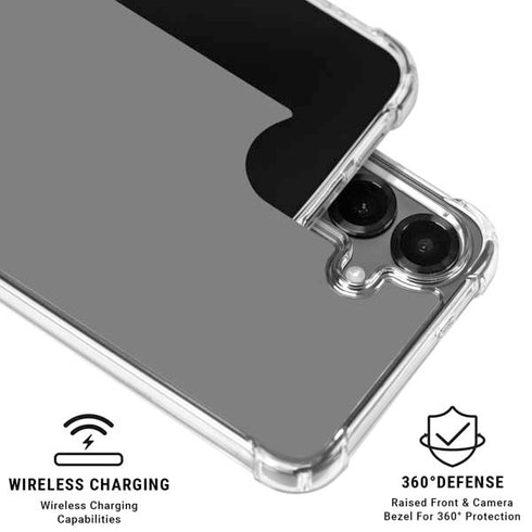Gray Galaxy S26 Clear Case