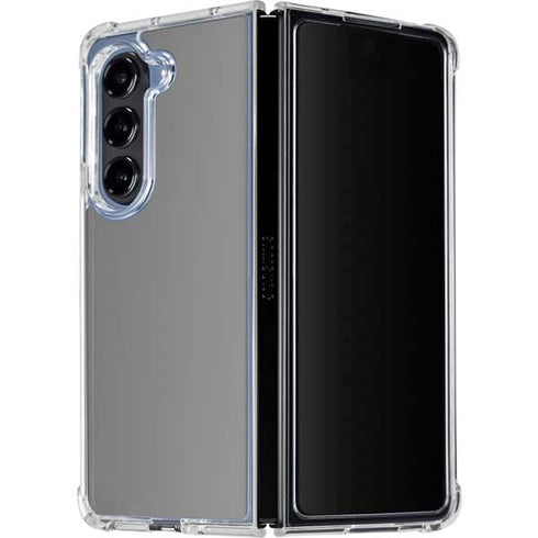 Gray Galaxy Z Fold5 5G Clear Case
