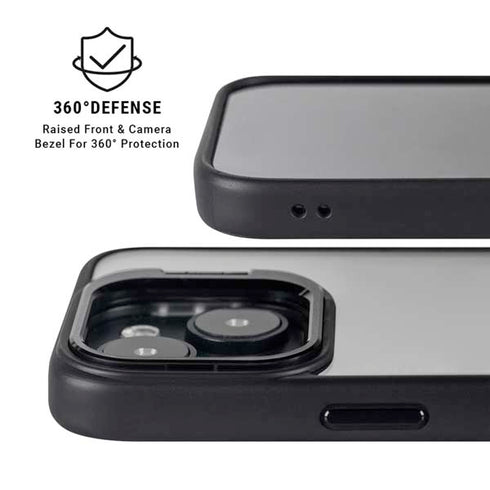 Gray iPhone 15 Kickstand Case