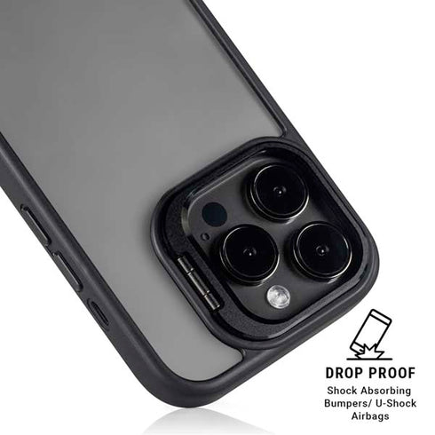 Gray iPhone 15 Pro Kickstand Case