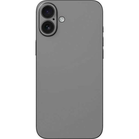 Gray iPhone 16 Plus Skin