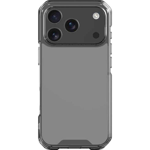Gray iPhone 18 Pro Clear Case