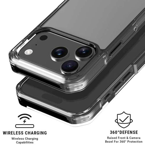 Gray iPhone 18 Pro Clear Case