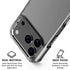 Gray iPhone 18 Pro Clear Case
