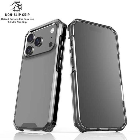 Gray iPhone 18 Pro Clear Case