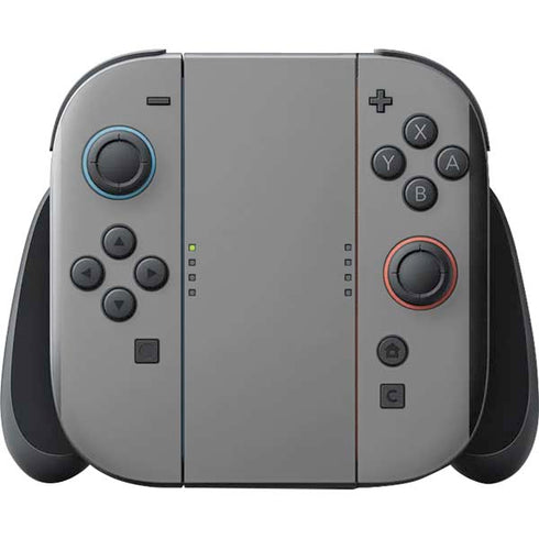 Gray Nintendo Switch 2 (2025) with Joy-Con Skin