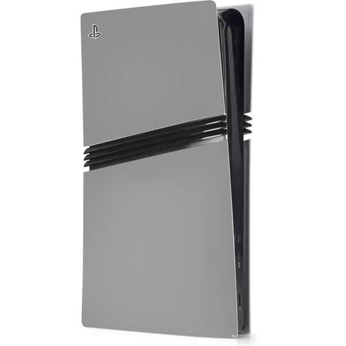 Gray PS5 Pro Console Skin