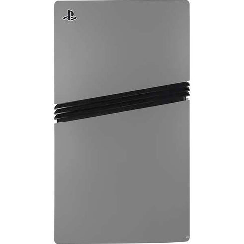 Gray PS5 Pro Console Skin