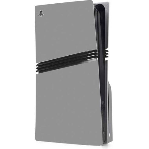 Gray PS5 Pro Disk Console Skin