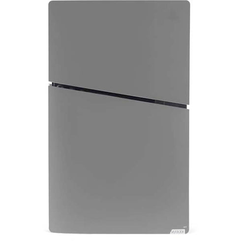Gray PS5 Slim Digital Edition Console Skin