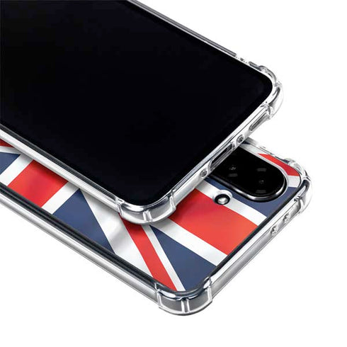 Great Britain Flag Galaxy A36 5G Clear Case