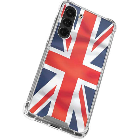 Great Britain Flag Galaxy S24 FE Clear Case