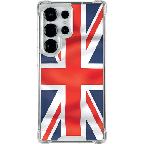 Great Britain Flag Galaxy S26 Ultra Clear Case