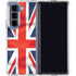 Great Britain Flag Galaxy Z Fold5 5G Clear Case